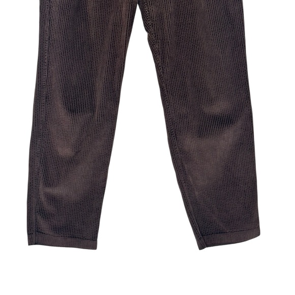 Aritzia Babaton Quota Brown Corduroy Pleated Trousers | 8 - Picture 6 of 12